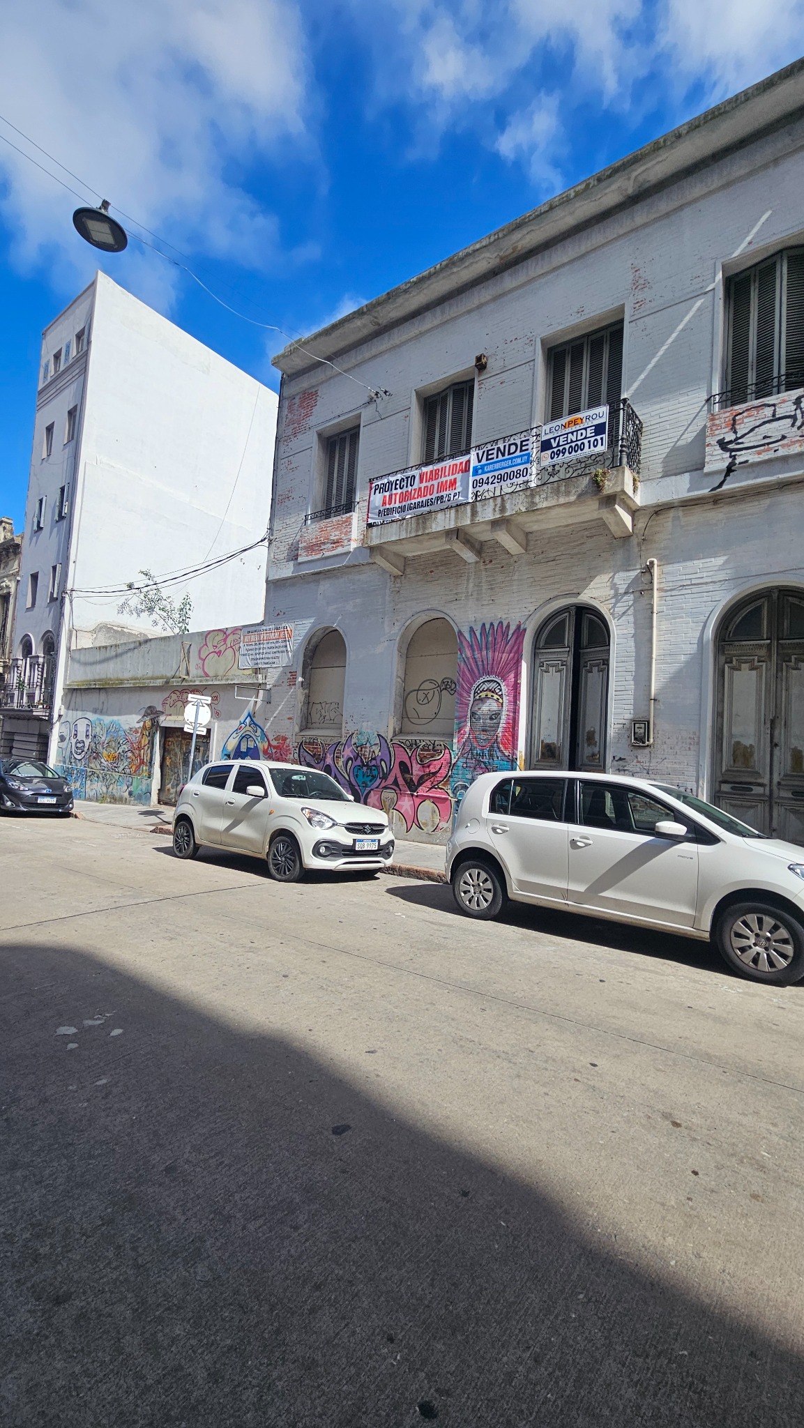 Fachada actual del edificio sobre Ituzaingó